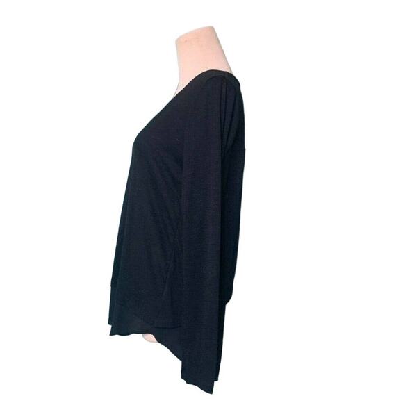 White House Black Market Long Sleeves V Neck Layered Top Size Small - Picture 5 of 8